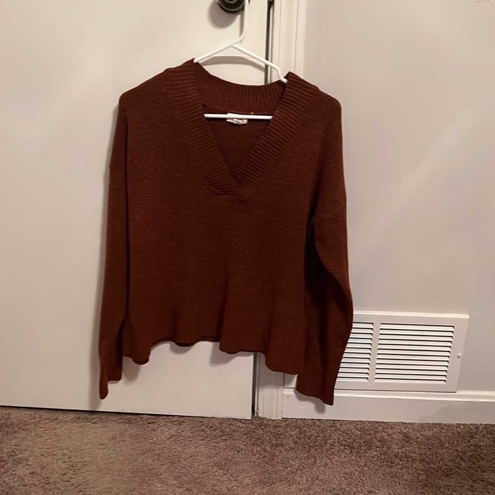 A.N.A. Sweater (Large, rust color)